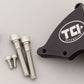 TCI Auto TCI871002 Timing Pointer Billet Aluminum Black Anodized Adjustable 7.25 In. Damper Chev Small Block