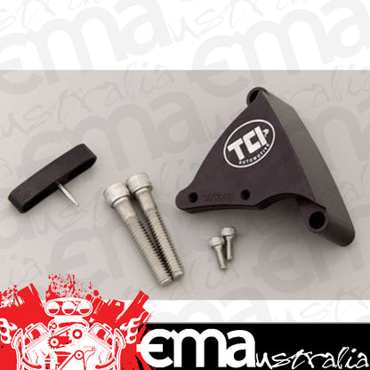 TCI Auto TCI871003 Timing Pointer Billet Aluminum Black Anodized Adjustable 8 In. Damper Chev Small Block