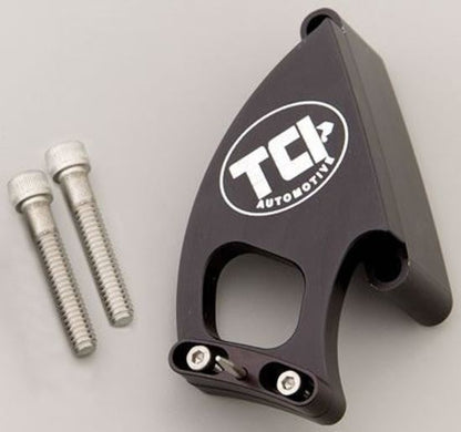 TCI Auto TCI871004 Timing Pointer Billet Aluminum Black Anodized Adjustable 6.25 In. Damper Chev Big Block