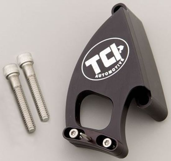 TCI Auto TCI871004 Timing Pointer Billet Aluminum Black Anodized Adjustable 6.25 In. Damper Chev Big Block