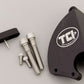 TCI Auto TCI871005 Timing Pointer Billet Aluminum Black Anodized Adjustable 7.25 In. Damper Chev Big Block