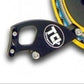 TCI Auto TCI871007 Timing Pointer Billet Aluminum Black Anodized Adjustable Ford Small Block 289/302