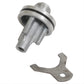TCI Auto TCI880043A Gm Turbo 400 1.935" Speedo Gear Housing for 40-45 Tooth Gear