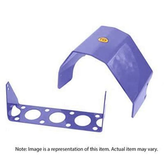 TCI Auto TCI915005 Automatic Transmission Shield Case Aluminum Blue Powdercoated Mopar Torqueflite A-904 Kit