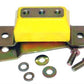 TCI Auto TCI952501 Bushing Transmission Crossmember Mount Zinc Finish Yellow Ford