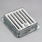 Trans-Dapt TD9531 Trans Dapt Chrome Finned Stock Transmission Pan suit Ford C4 Transmission