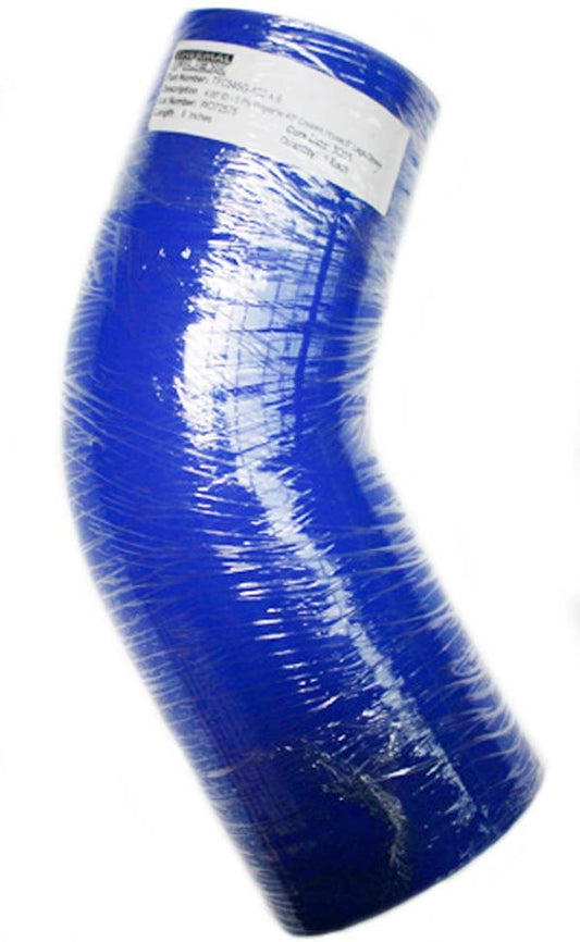 Thermal Flex TFC545GN-400x6 45¡ Bend Silicone Hose - Blue 4.00" I.D 6" Legs