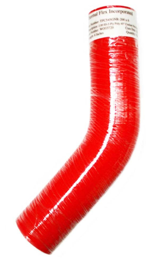 Thermal Flex TFC545GNR-275x6 45¡ Bend Silicone Hose - Red 2.75" I.D 6" Legs