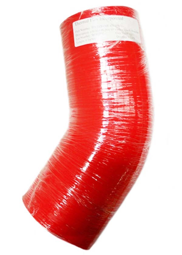 Thermal Flex TFC545GNR-450x6 45¡ Bend Silicone Hose - Red 4.50" I.D 6" Legs