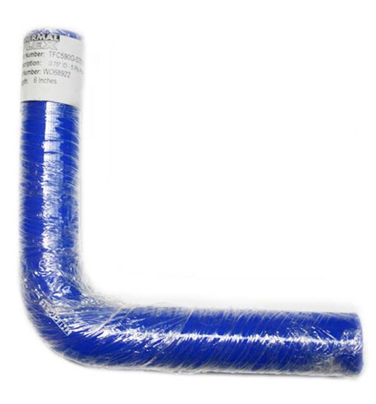 Thermal Flex TFC590GN-062x6 90¡ Bend Silicone Hose - Blue 0.620" I.D 6" Legs