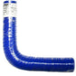 Thermal Flex TFC590GN-100x6 90¡ Bend Silicone Hose - Blue 1.00" I.D 6" Legs