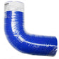 Thermal Flex TFC590GN-275x6 90¡ Bend Silicone Hose - Blue 2.75" I.D 6" Legs