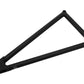 TI22 TI22-01007C Chromoly Jacobs Ladder 13-5/8" 1 Hole Black Powder Coated Finish