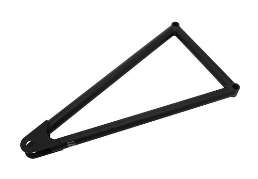 TI22 TI22-01007C Chromoly Jacobs Ladder 13-5/8" 1 Hole Black Powder Coated Finish