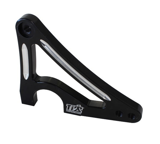 TI22 TI22-01037N Lhf Adjustable Steering Arm Black Anodized Finish
