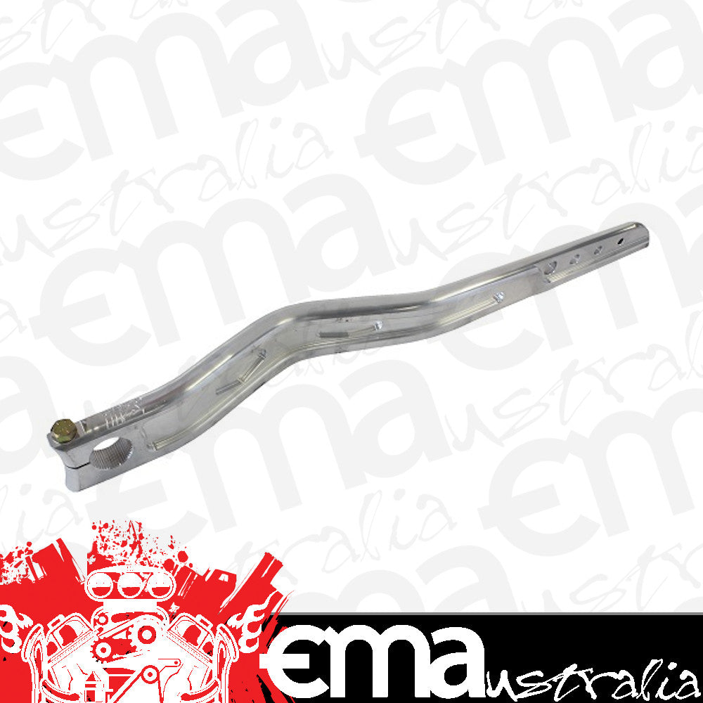 TI22 TI22-01047A Lhf Torsion Arm "S" Bend Natural Aluminium Finish