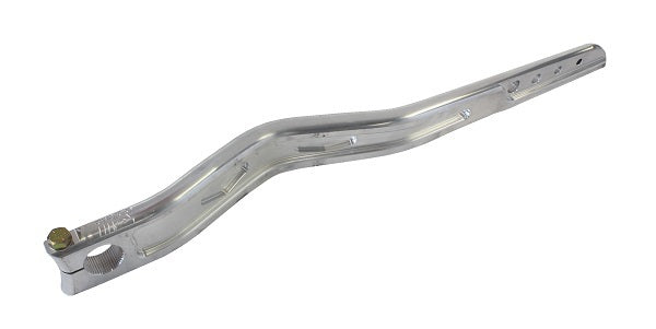 TI22 TI22-01047A Lhf Torsion Arm "S" Bend Natural Aluminium Finish