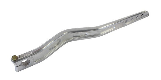 TI22 TI22-01047A Lhf Torsion Arm "S" Bend Natural Aluminium Finish