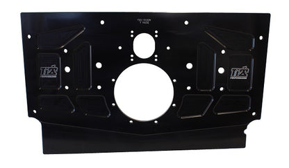 TI22 TI22-01132N Rear Motor Plate suit Sprint Car w/ 1" Raised Rail Black Anodised