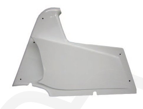 TI22 TI22-08025W Gf1 2012 Rockguard Panel R/H White