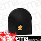 TI22 TI22-0907B0 Knit Beanie Black One Size Fits All