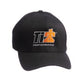 TI22 TI22-LOGOHATSM Logo Hat Black Flexfit Small - Medium -Logo Hat Sm