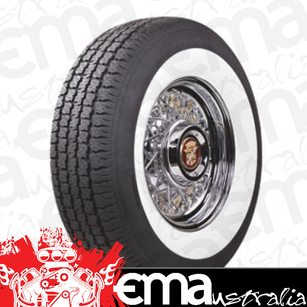 American Classic Tyres TIRAMC20575R15 205/75-R15 Radial Tyre w/ 2-1/2" Whitewall Tiramc205/75R/15