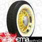 BF Goodrich TIRBFG165R15 165/65R-15 Radial Tyre w/ 2-1/4" Whitewall Tirbfg165/R15