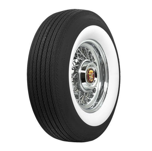 Coker TIRCOL7815W-3 Classic L78-15 Bias Ply Tyre 3" Whitewall Each
