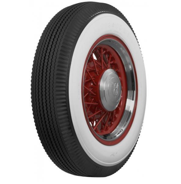 Firestone TIRFIR670-15W 6.70 x 15 Bias Ply Tyre w/ 3-1/4" Whitewall