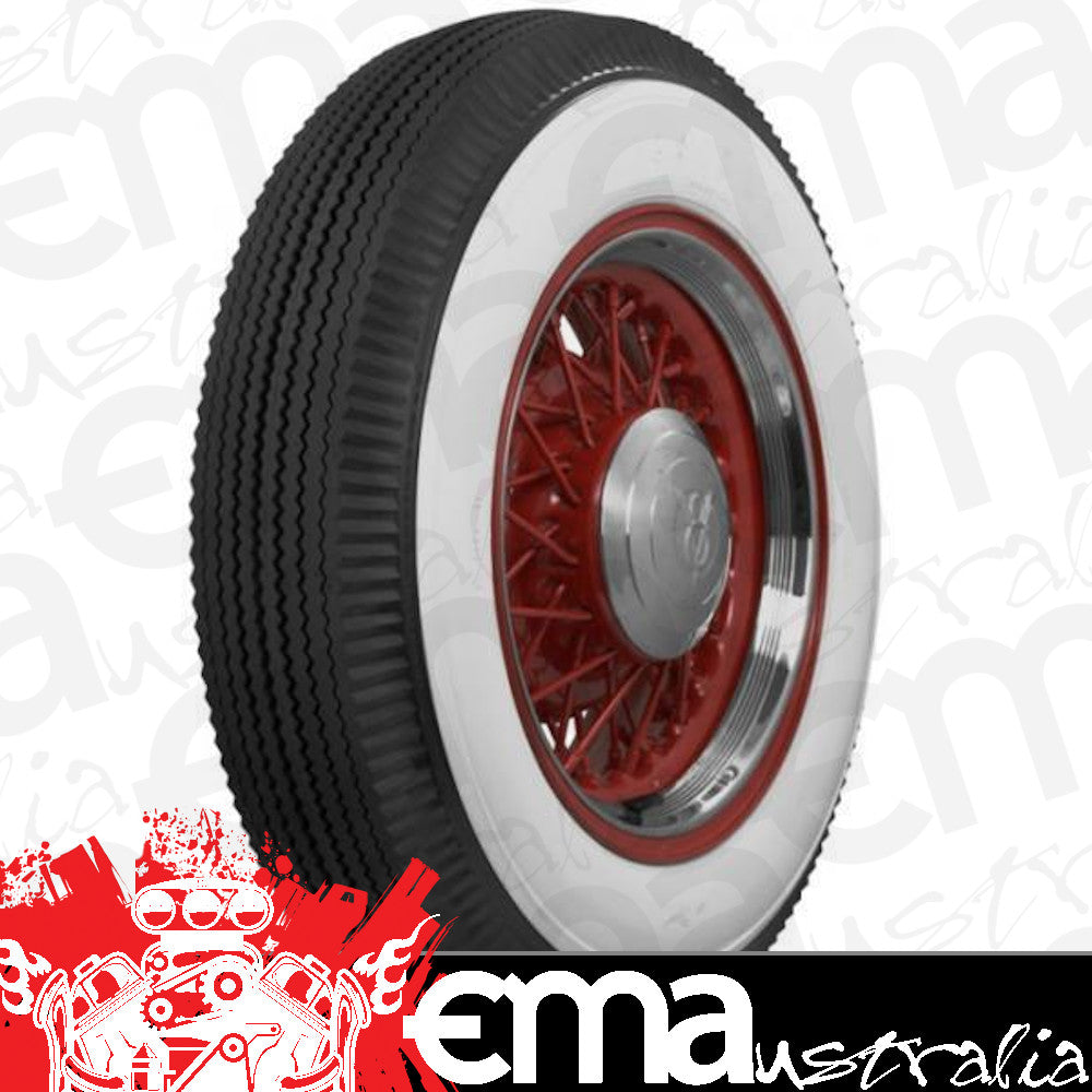 Firestone TIRFIR820-15W 8.20 x 15 Bias Ply Tyre w/ 3-1/2" Whitewall