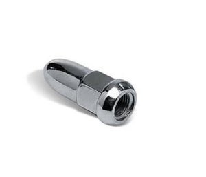 Topline TLC1002B-1 Chrome Bullet Wheel Nut - 17mm Hex 7/16" Thread Sold Ea