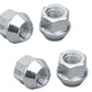 Topline TLC1304B-4 Bulge Open End Acorn Wheel Nuts - 3/4" Hex 1/2" Thread (Set of 4)