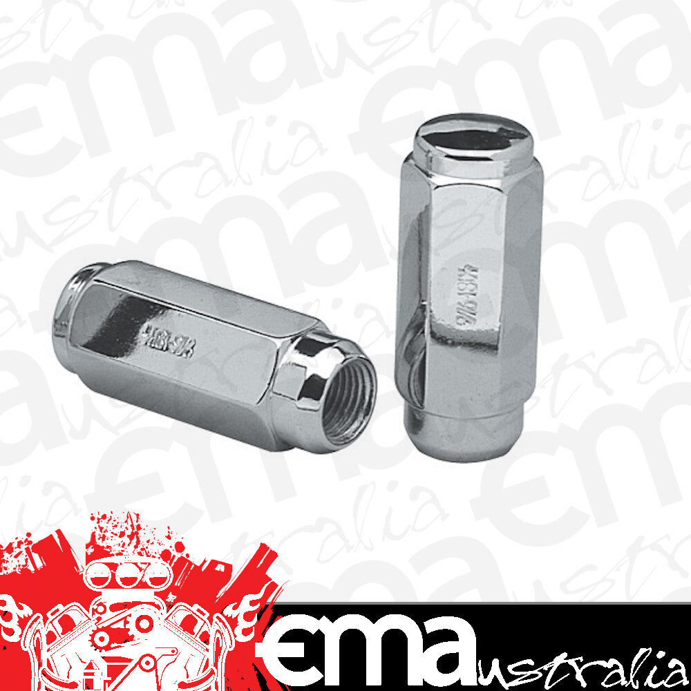 Topline TLC3204M-1 Magnum Duplex Wheel Nuts - 7/8" Hex 2 3/8" Tall 1/2Quot; Thread Closed End (each)