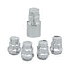Topline TLC40205C Chrome Tapered Wheel Lock Nuts 7/16" Thread Closed End (Set of 4)