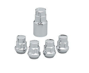 Topline TLC40205C Chrome Tapered Wheel Lock Nuts 7/16" Thread Closed End (Set of 4)