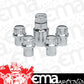 Topline TLC42405C Standard Mag Wheel Lock Nuts - 1.50" Tall 0.60" Shank 1/2" Thread (Set of 4)