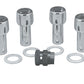 Topline TLC42705xLC Standard Mag Wheel Lock Nuts - 2.3" Tall 0.60" Shank 12mm x 1.50" Thread (Set of 4)