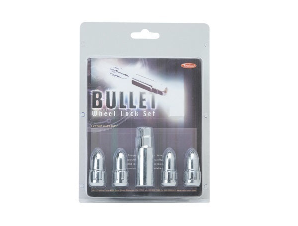 Topline TLC48205C Tapered Bullet Wheel Lock Nuts 7/16" Thread (Set of 4)