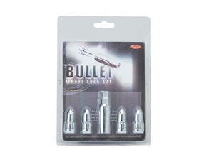 Topline TLC48205C Tapered Bullet Wheel Lock Nuts 7/16" Thread (Set of 4)