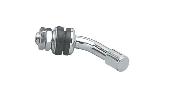 Topline TLC503-1 Chrome Plated Bolt In Angle Type Valve Stems Single