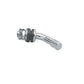 Topline TLC503-4 Chrome Plated Angled Valve Stems Bolt-In Style 4 Pack