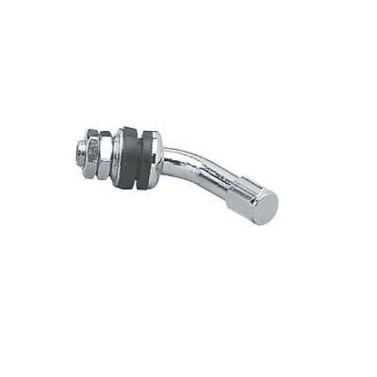 Topline TLC503-4 Chrome Plated Angled Valve Stems Bolt-In Style 4 Pack