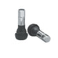 Topline TLC504L-4 Rubber/Chrome Pull Through Long Valve Stems (Set of 4)