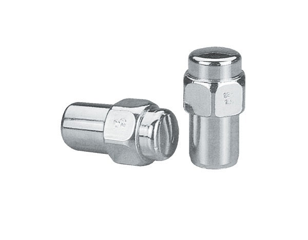 Topline TLC8202-4 2 Piece Mag Wheel Nuts - 13/16" Hex 7/16" Thread 3/4" Shank Closed End (Set of 4)