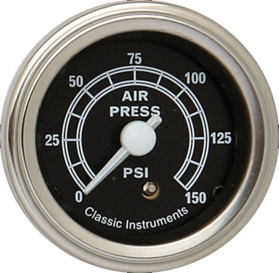 Classic Instruments TR16SLF Traditional - Air Pressure Gauge 2-1/8"