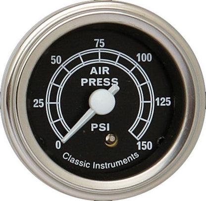 Classic Instruments TR16SLF Traditional - Air Pressure Gauge 2-1/8"