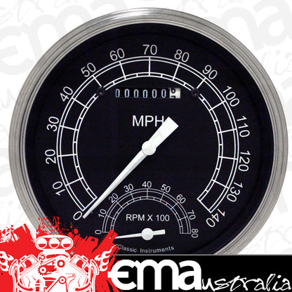 Classic Instruments TR50SLF Traditional 4 - 5/8" Speedtachular