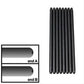 TREND PERFORMANCE 1-PC CHROMOLY PUSHRODS 3/8" x 7.500" L SET 8 TRE210-38-7500
