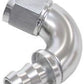 Aeroflow AF514-04S -4AN 120 Deg Full Flow Push Losilver Full Flow Push Lock